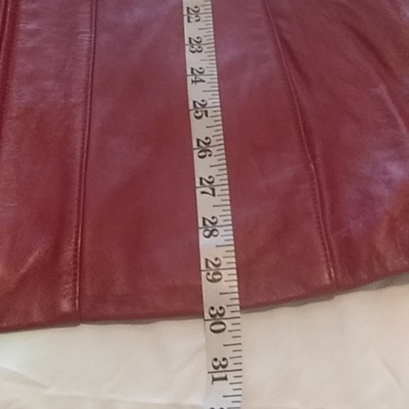 WILSON LEATHER Burgundy jacket (200) - Picture 12 of 12